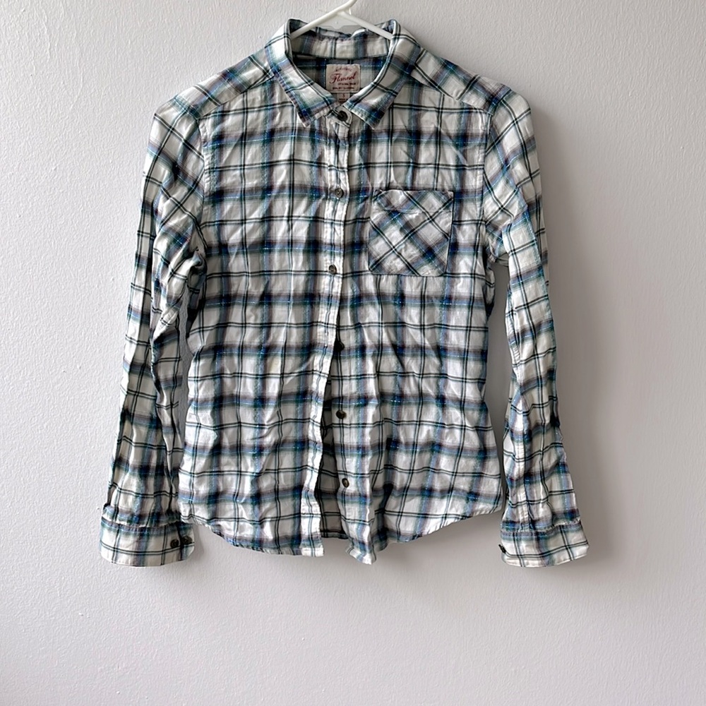 Uniqlo flannel shirt 99% cotton